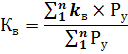 формула группового коэффициента включения