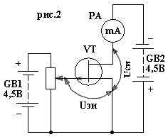 параметры полевого транзистора